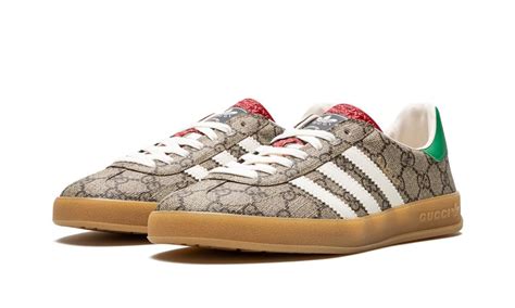 adidas x Gucci Gazelle Beige GG Monogram Men's.